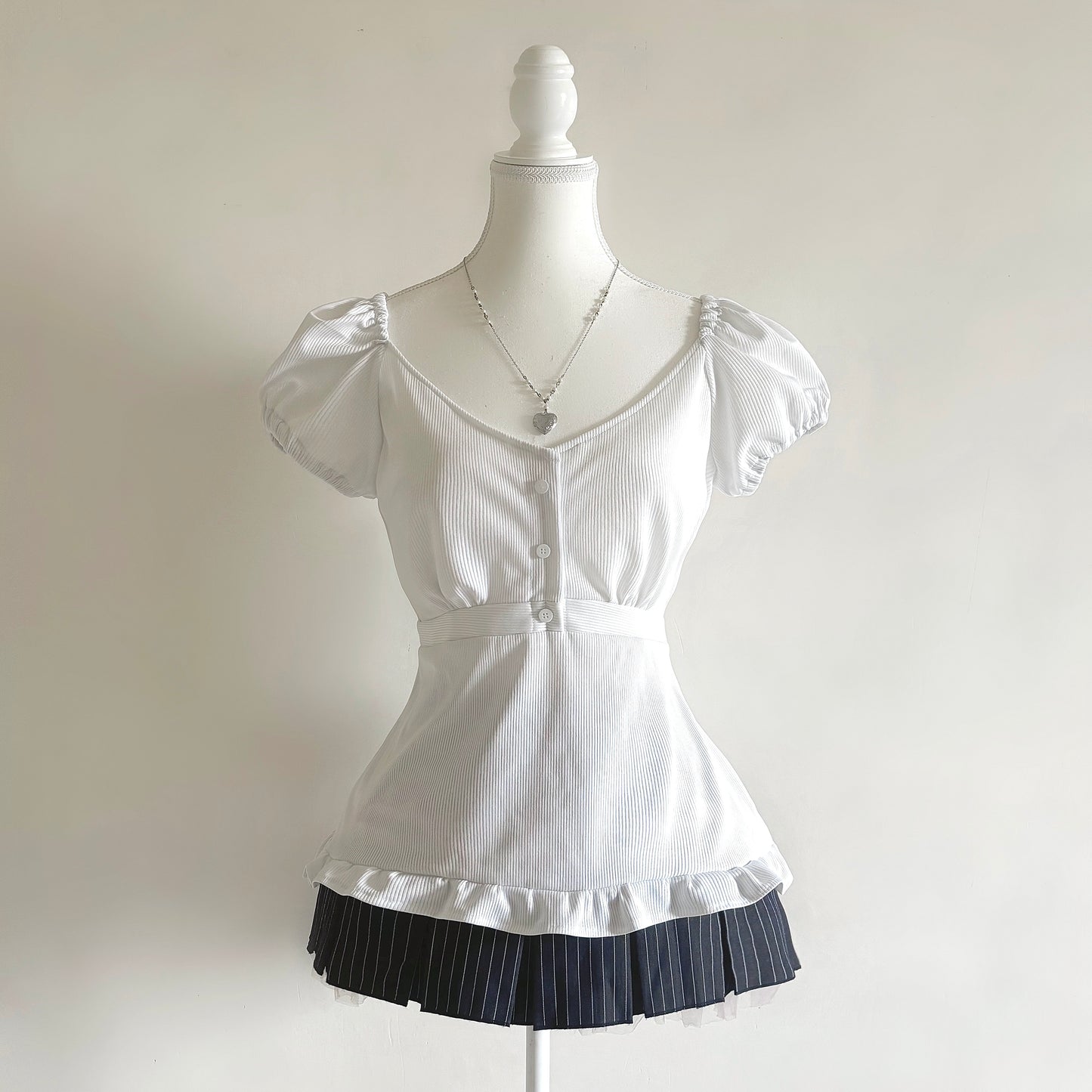 π Elsa Babydoll Top