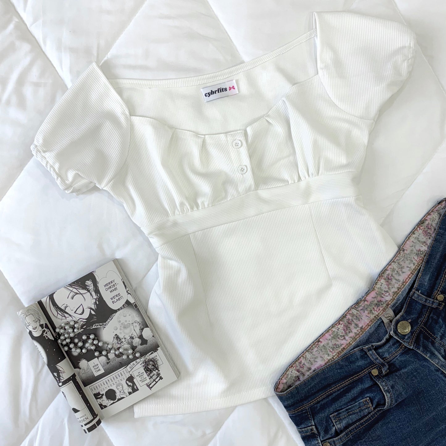 ๐ Angela Babydoll Top