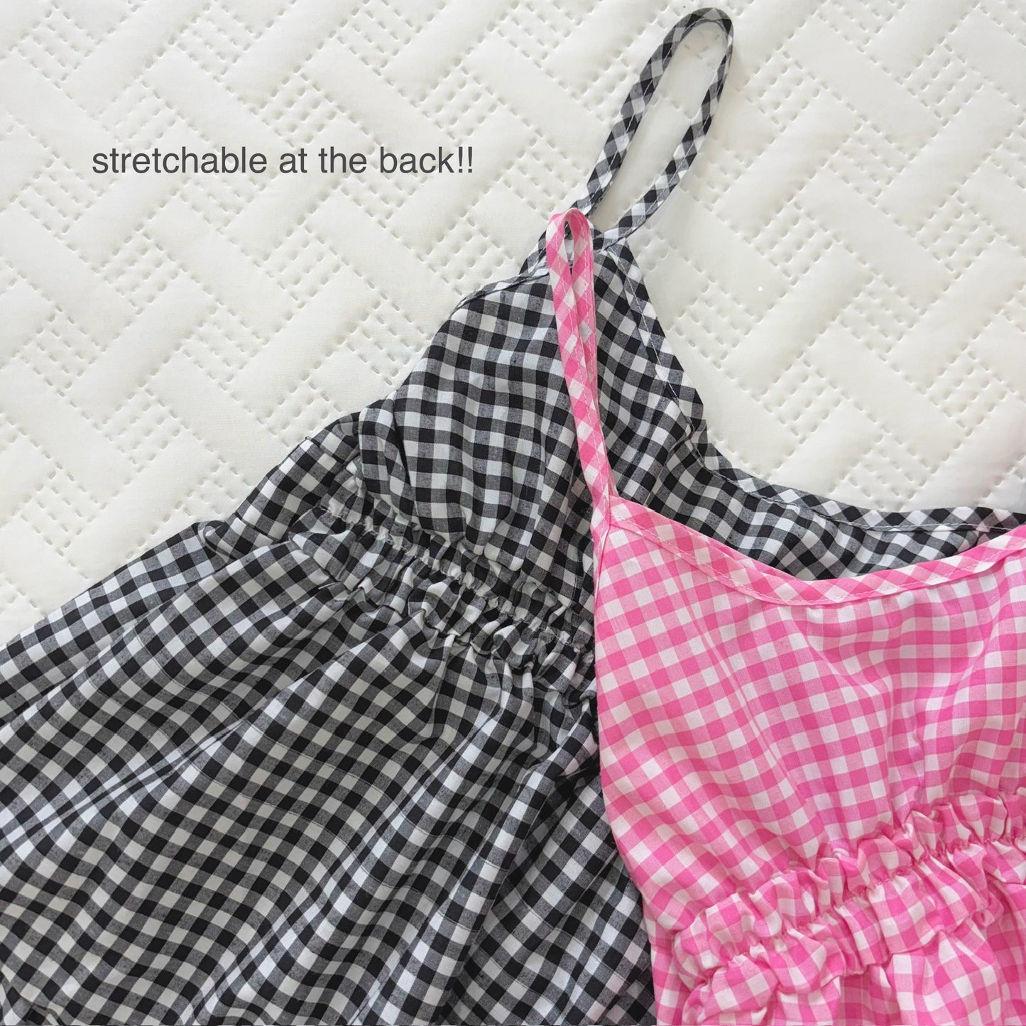 π Yuki Pink Gingham Top