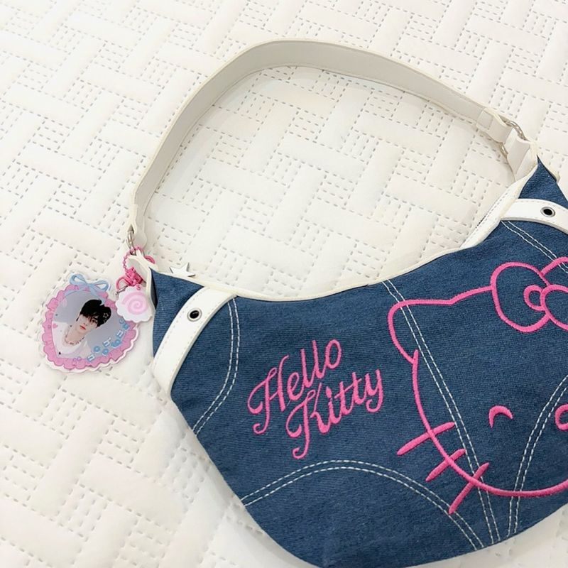 π Hello Kitty Denim Purse