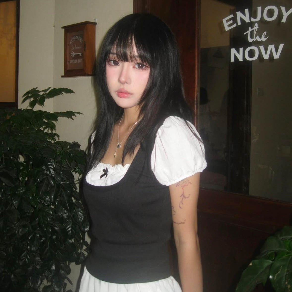 π Yukiko Milkmaid Top