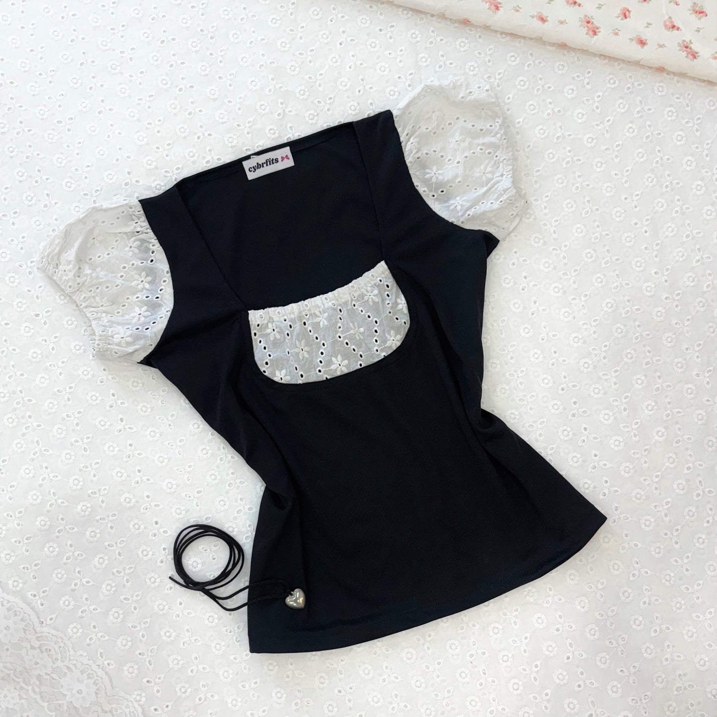 π Naomi Milkmaid Top