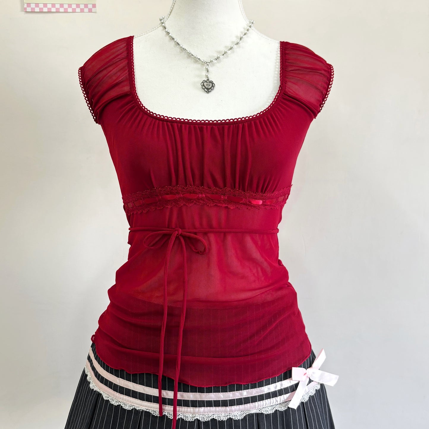 π Red Isabella Top