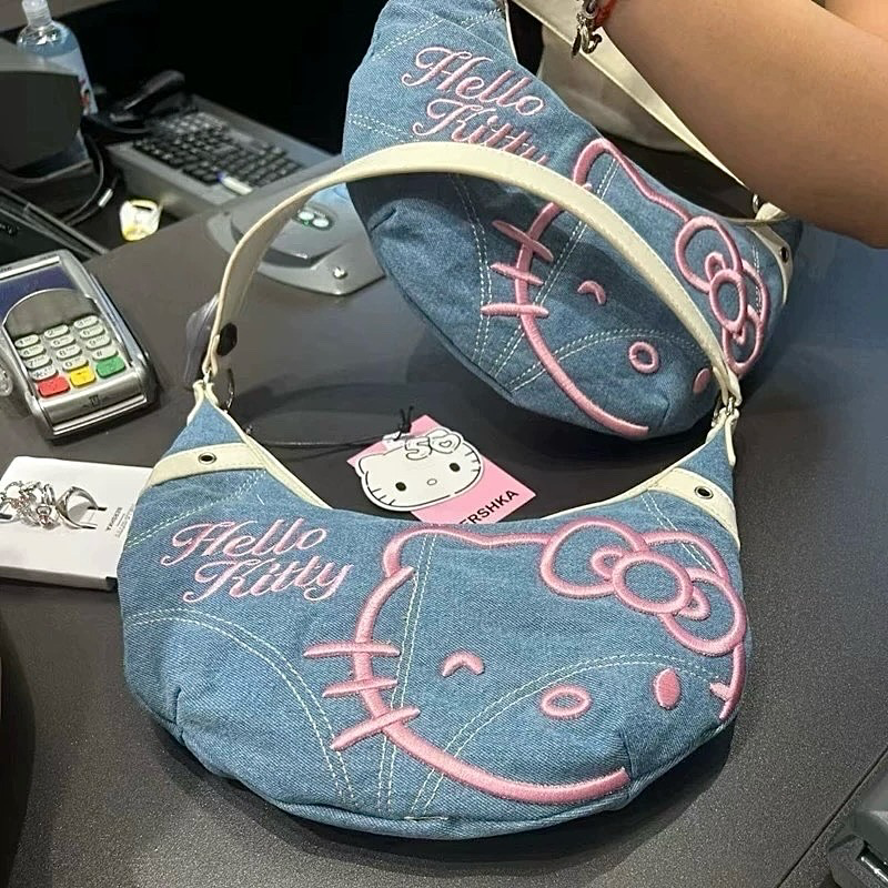 π Hello Kitty Denim Purse