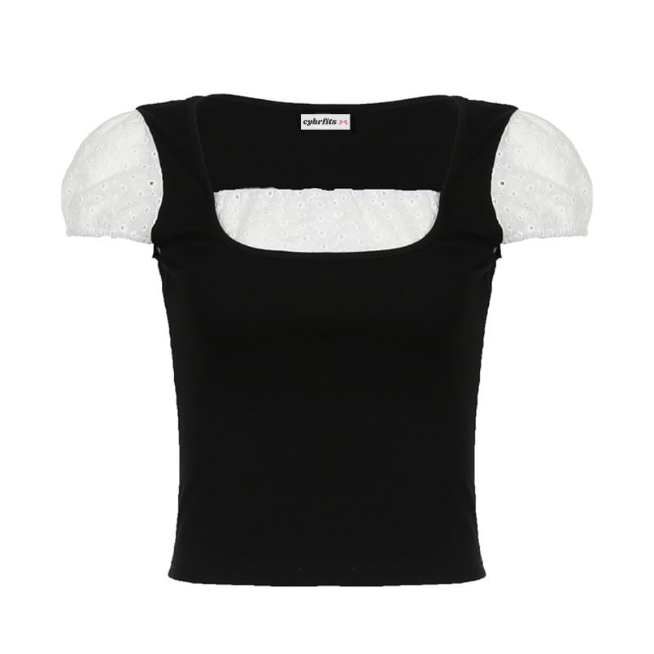 π Naomi Milkmaid Top