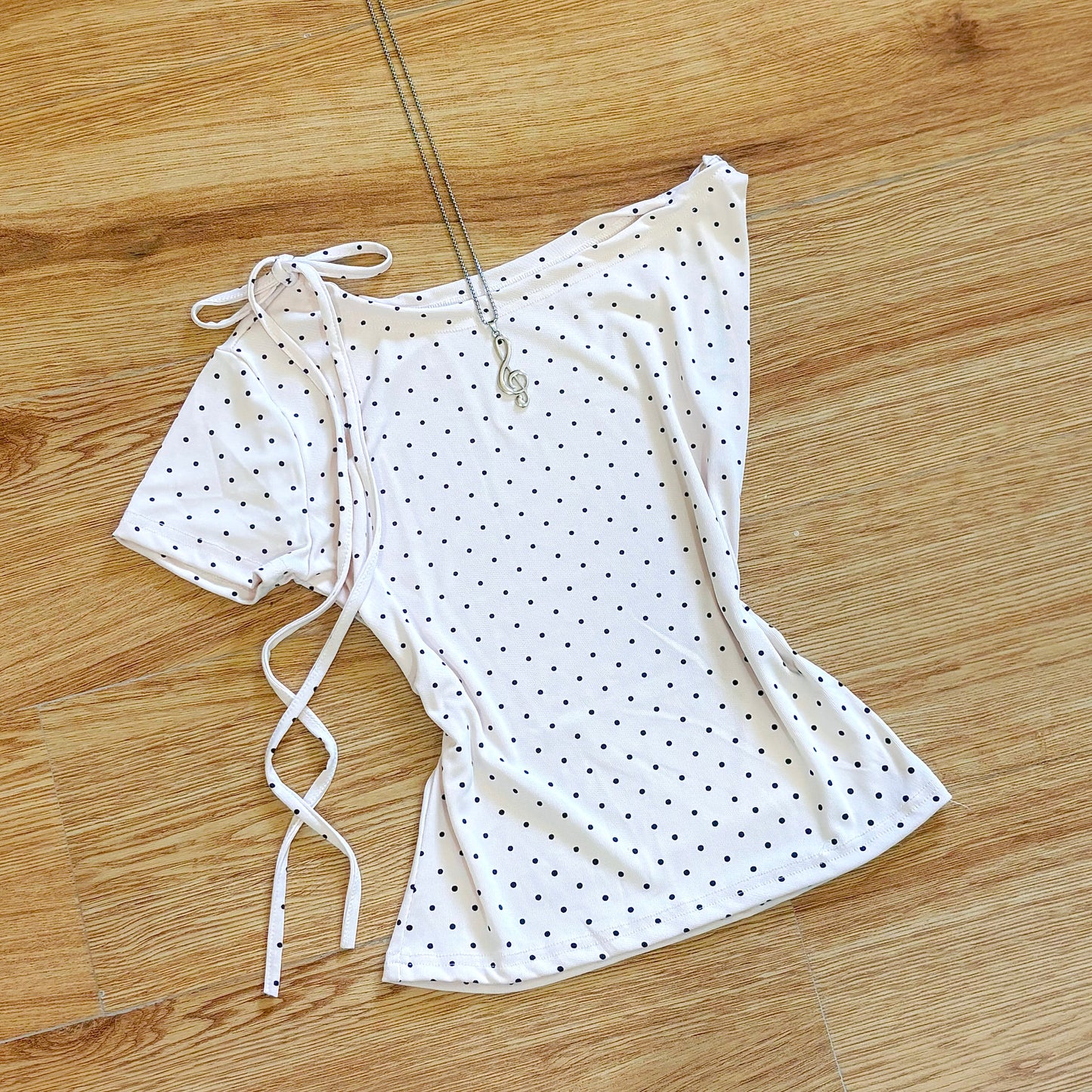 𐙚 Elira Polka Top [Pre-Order]