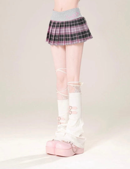 𐙚 Blaire Fold-Over Mini Skirt