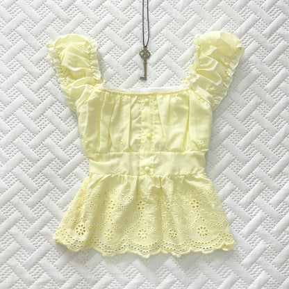 𐙚 Buttercup Milkmaid Top [Pre-Order]