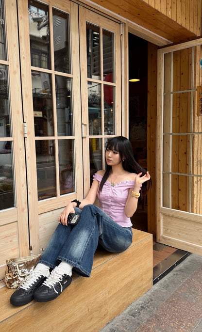 𐙚 Elara Milkmaid Top [Pre-Order]