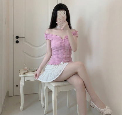 𐙚 Elara Milkmaid Top [Pre-Order]
