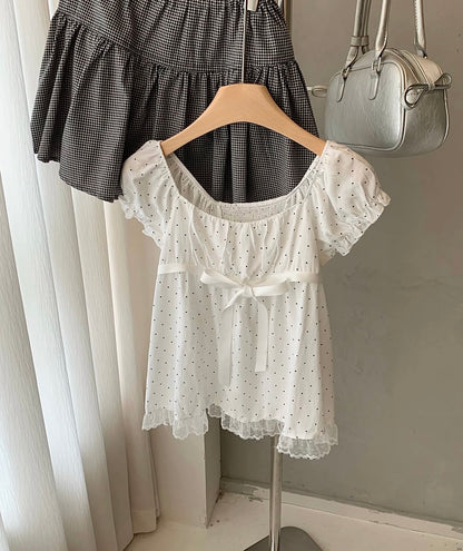 ♡ Vanilla Milkmaid Top [Pre-Order]