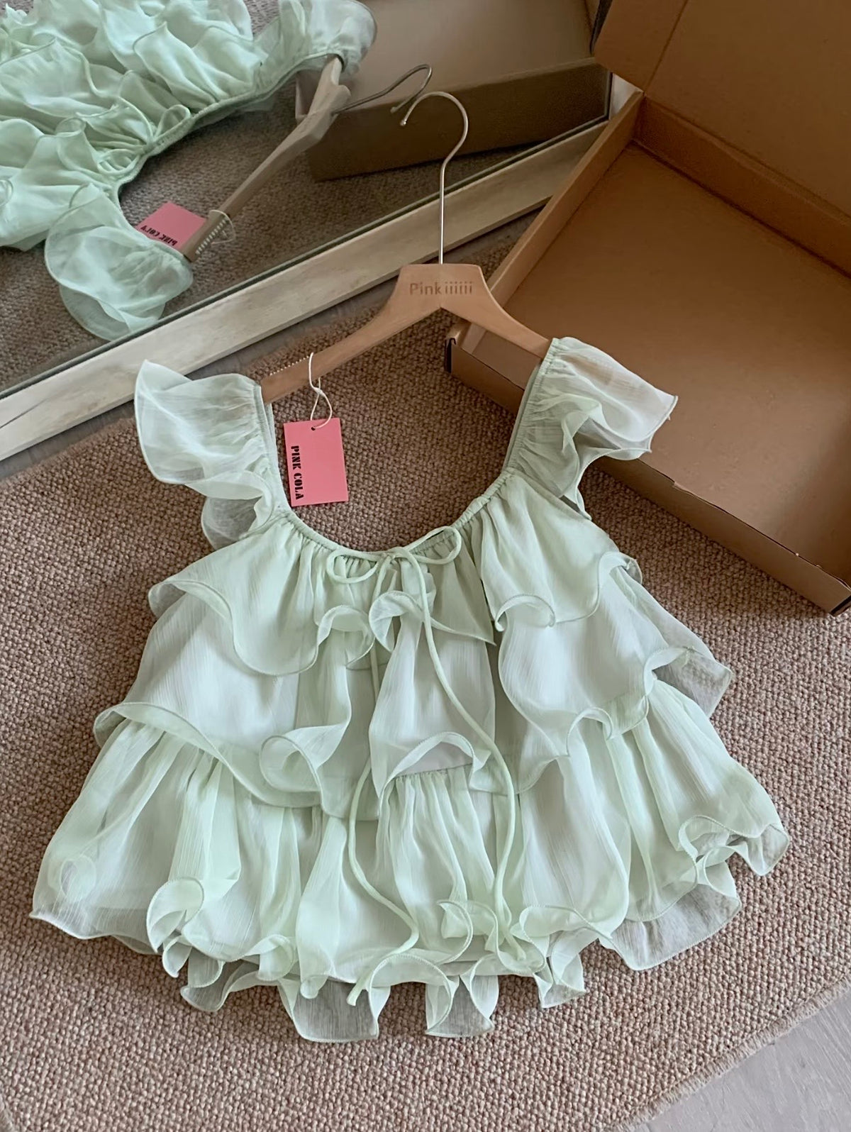 ♡ Sweet Pea Ruffle Top