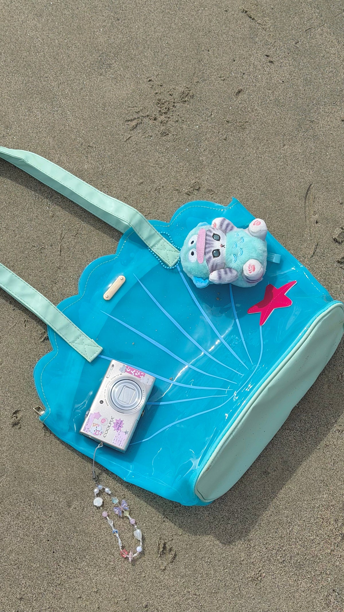 ♡ Coral Jelly Bag
