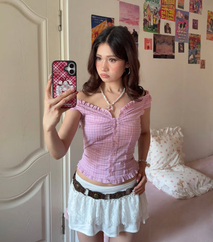 𐙚 Elara Milkmaid Top [Pre-Order]