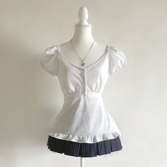 𐙚 Elsa Babydoll Top