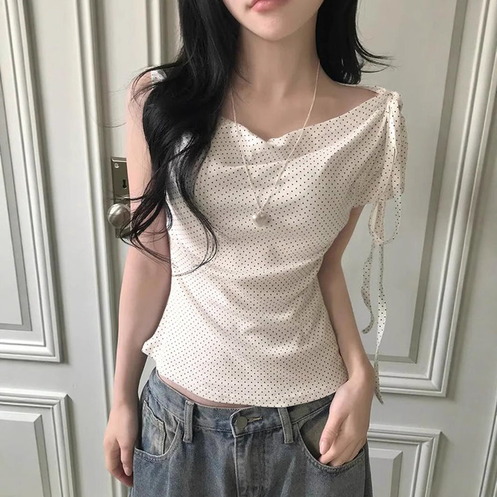 𐙚 Elira Polka Top [Pre-Order]