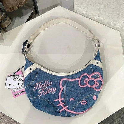 𐙚 Hello Kitty Denim Purse