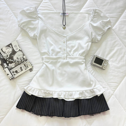 𐙚 Elsa Babydoll Top