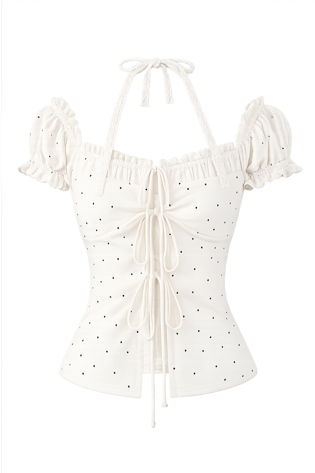 𐙚 Cerise Tie-Up Top [Pre-Order]
