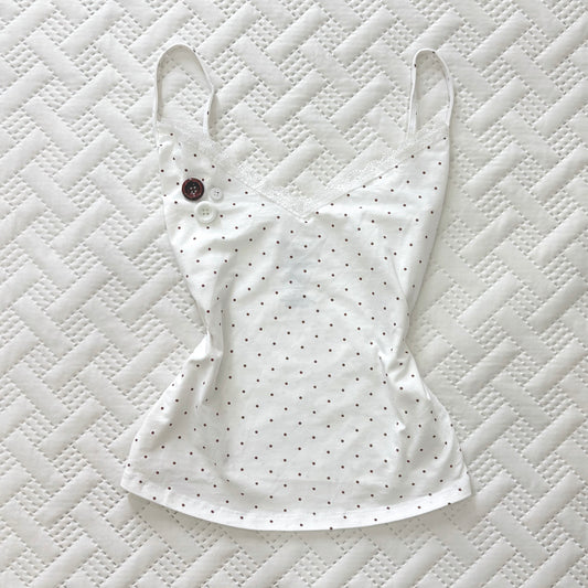 𐙚 Espresso Polka Cami