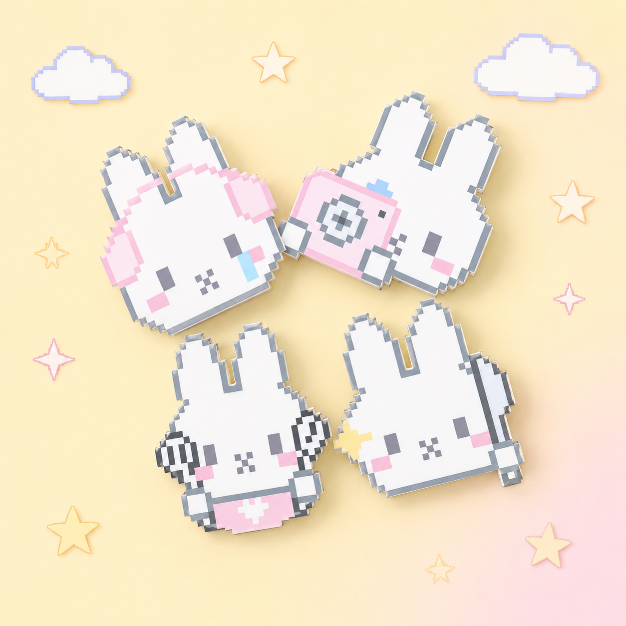 𐙚 Miffy Clips [Set of 4]