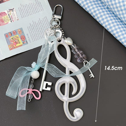 ♪ Music Note Keychain