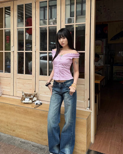 𐙚 Elara Milkmaid Top [Pre-Order]