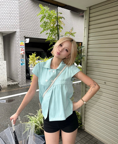 ♡ Mintelle Pea Top [Pre-Order]
