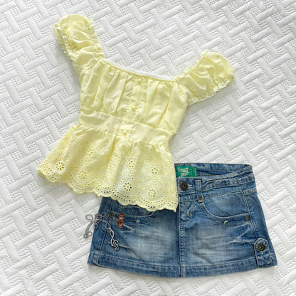 𐙚 Buttercup Milkmaid Top [Pre-Order]