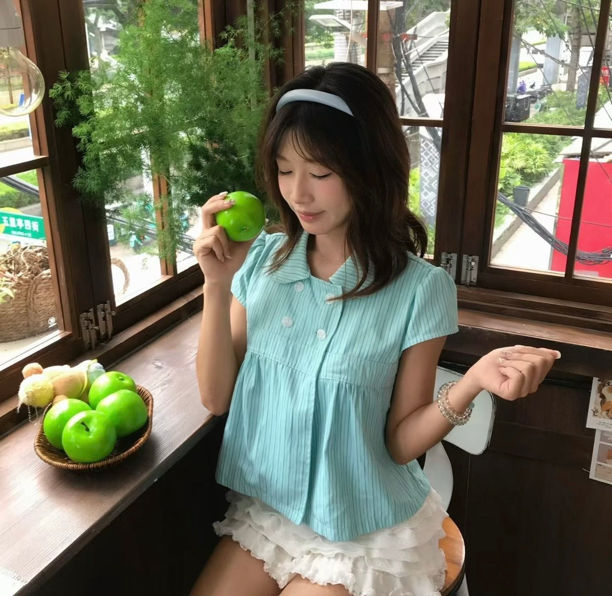 ♡ Mintelle Pea Top [Pre-Order]