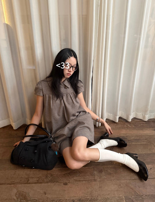 ♡ Betty Pea Dress [Pre-Order]