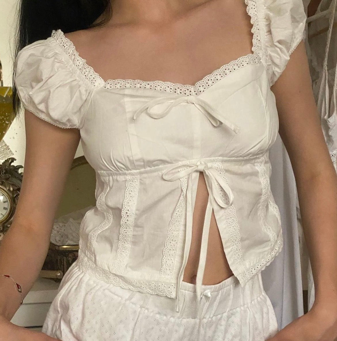 ♡ Delphine Cotton Top
