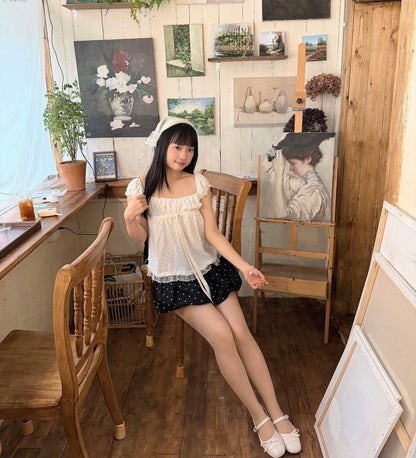 ♡ Vanilla Milkmaid Top [Pre-Order]