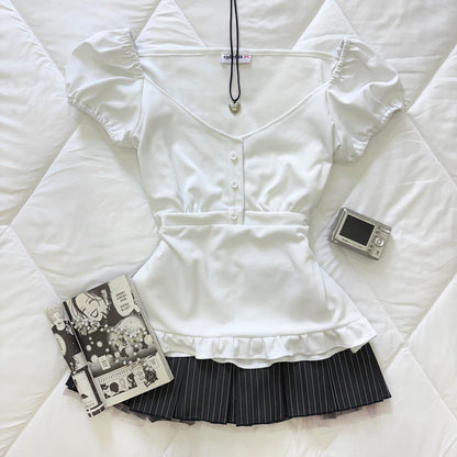 𐙚 Elsa Babydoll Top