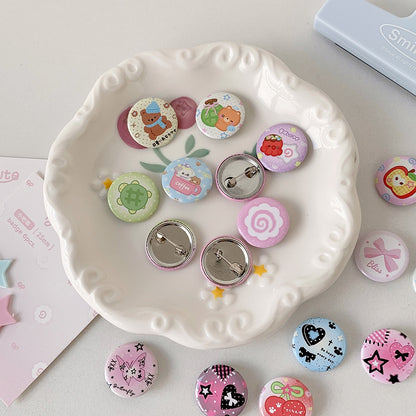 𐙚 Button Pin Badges [Set Of 6]