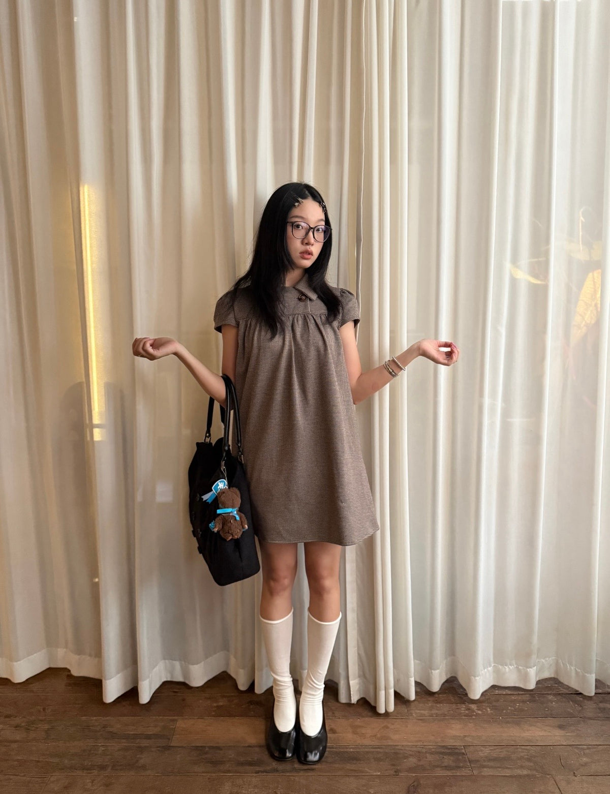 ♡ Betty Pea Dress [Pre-Order]