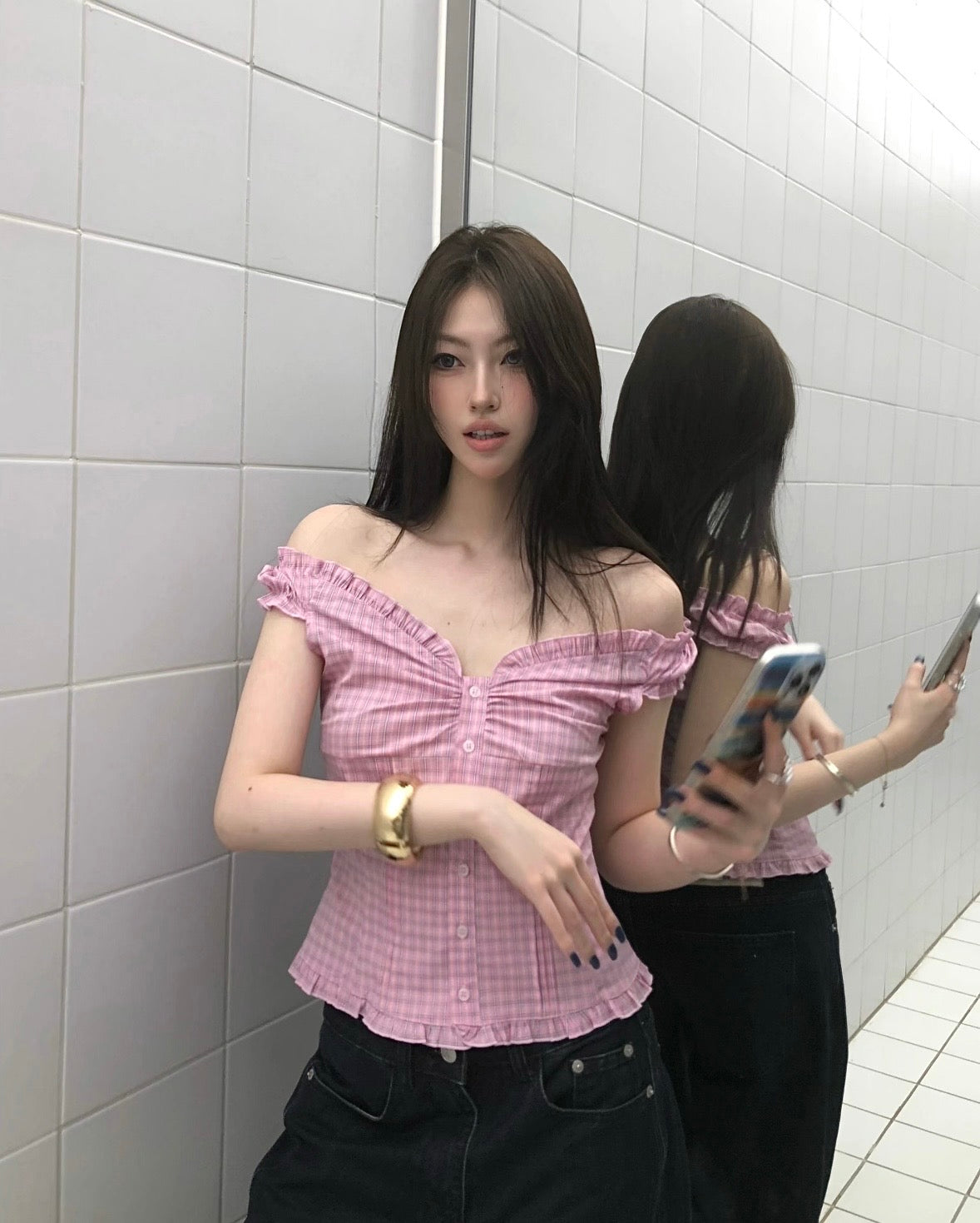 𐙚 Elara Milkmaid Top [Pre-Order]