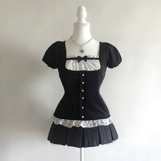 𐙚 Ayumi Milkmaid Top