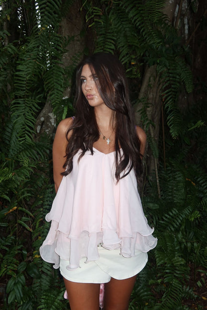 ♡ Fleurie Ruffle Top