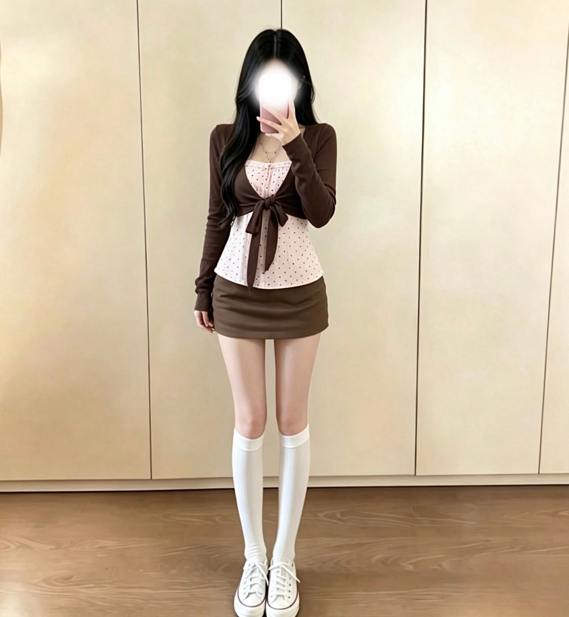 𐙚 Strawberry Latte Two-Piece Set