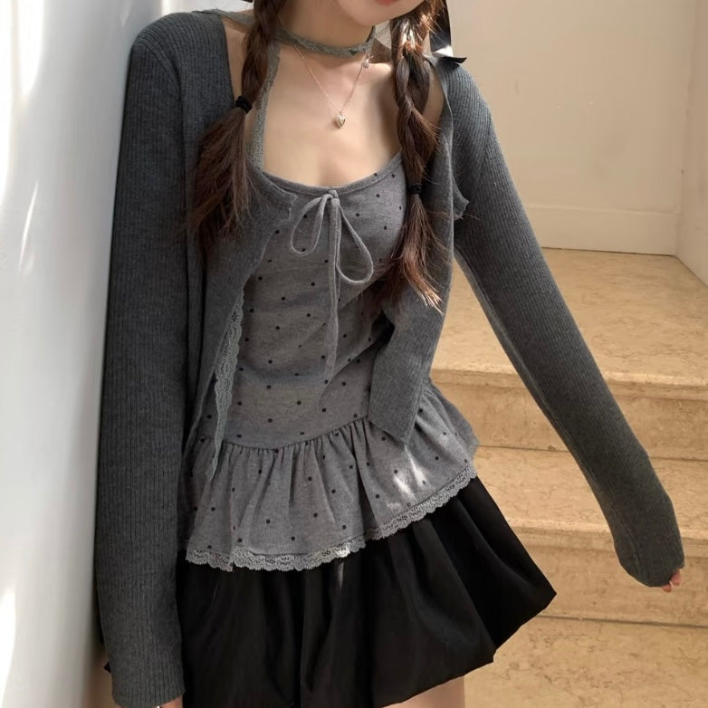 𐙚 Polka Dot Two-Piece Set