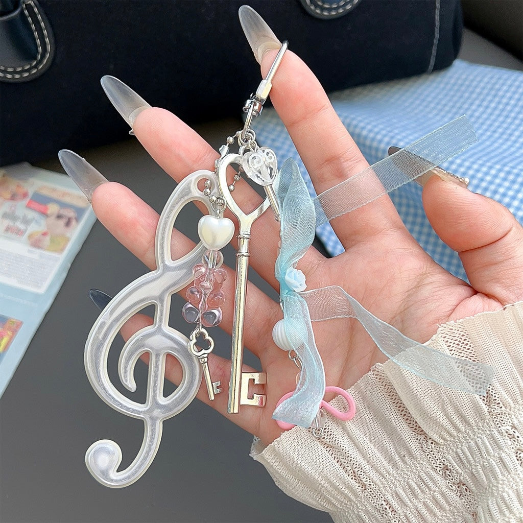 ♪ Music Note Keychain
