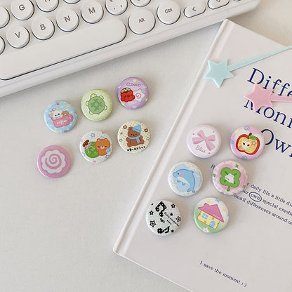 𐙚 Button Pin Badges [Set Of 6]