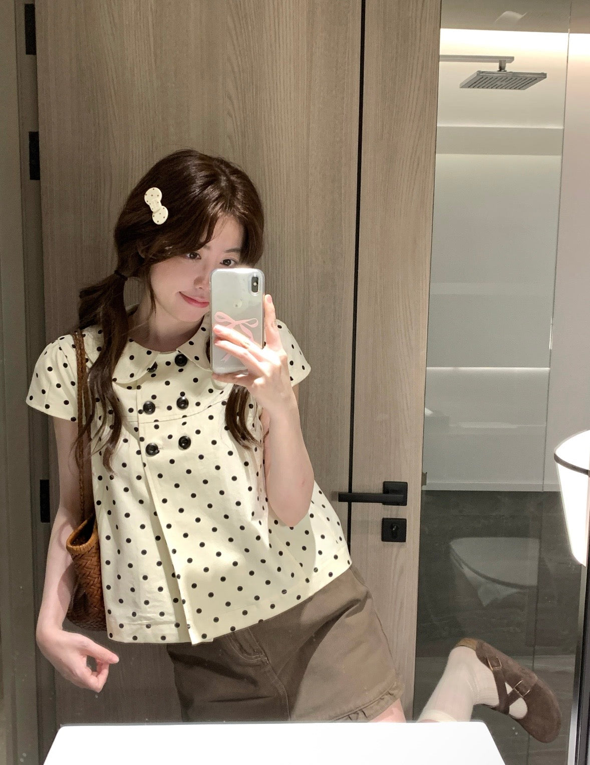 𐙚 Eloise Polka-Dot Shirt [Pre-Order]