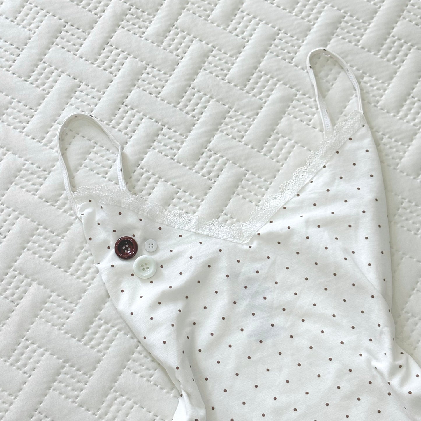 𐙚 Espresso Polka Cami