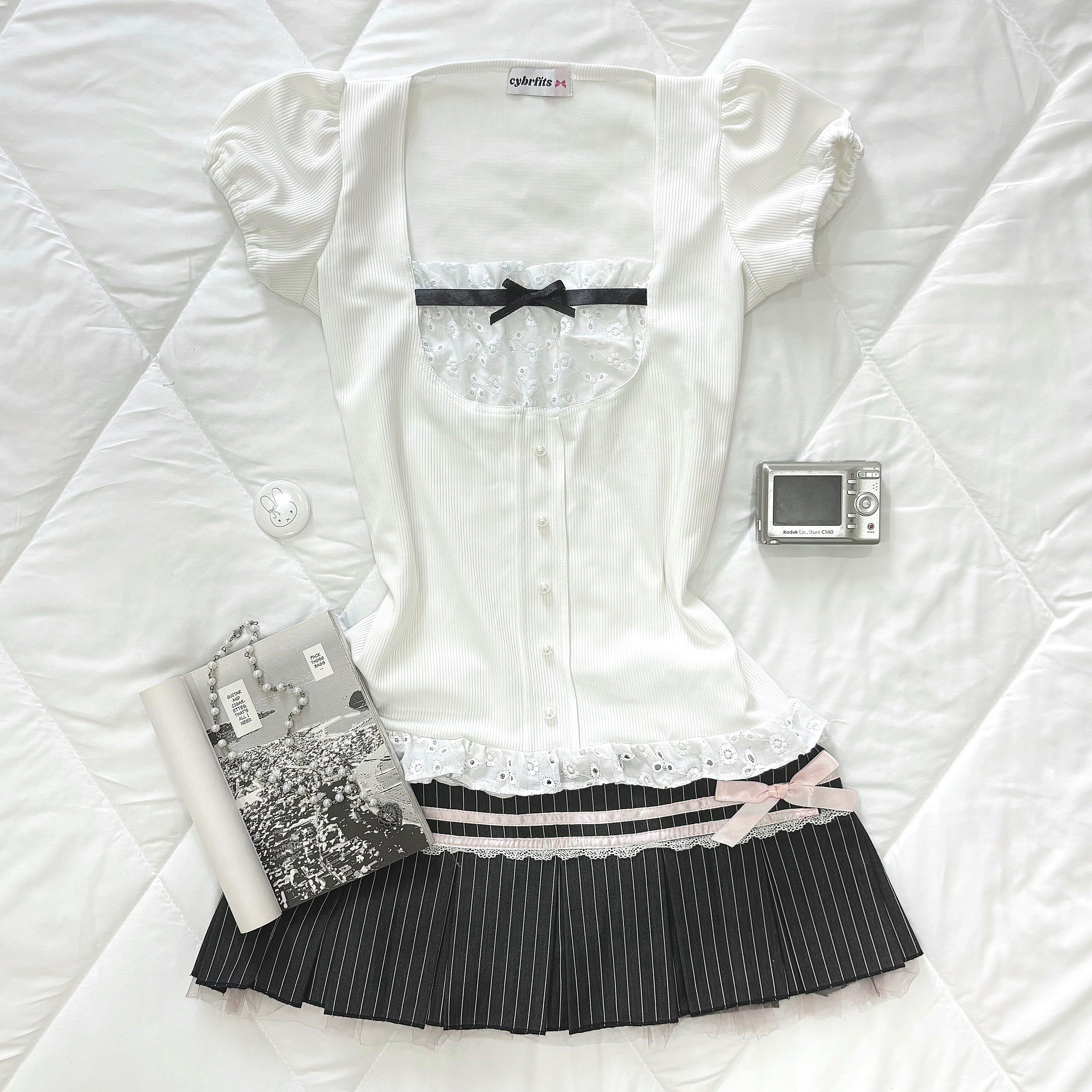𐙚 Ayumi Milkmaid Top – Cybrfits