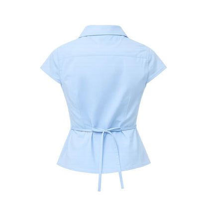 𐙚 Millie Tie-Up Shirt