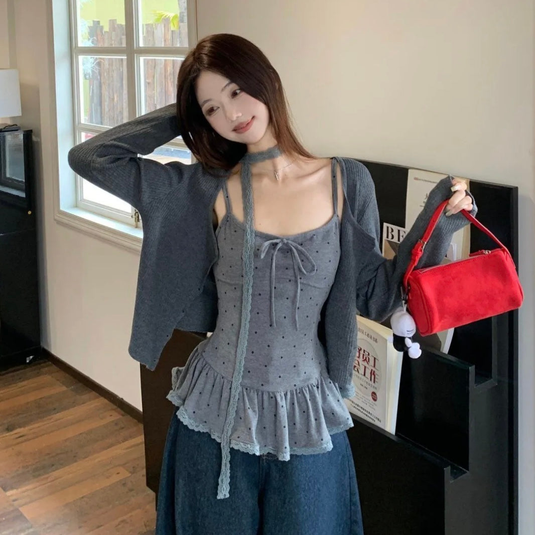 𐙚 Polka Dot Two-Piece Set