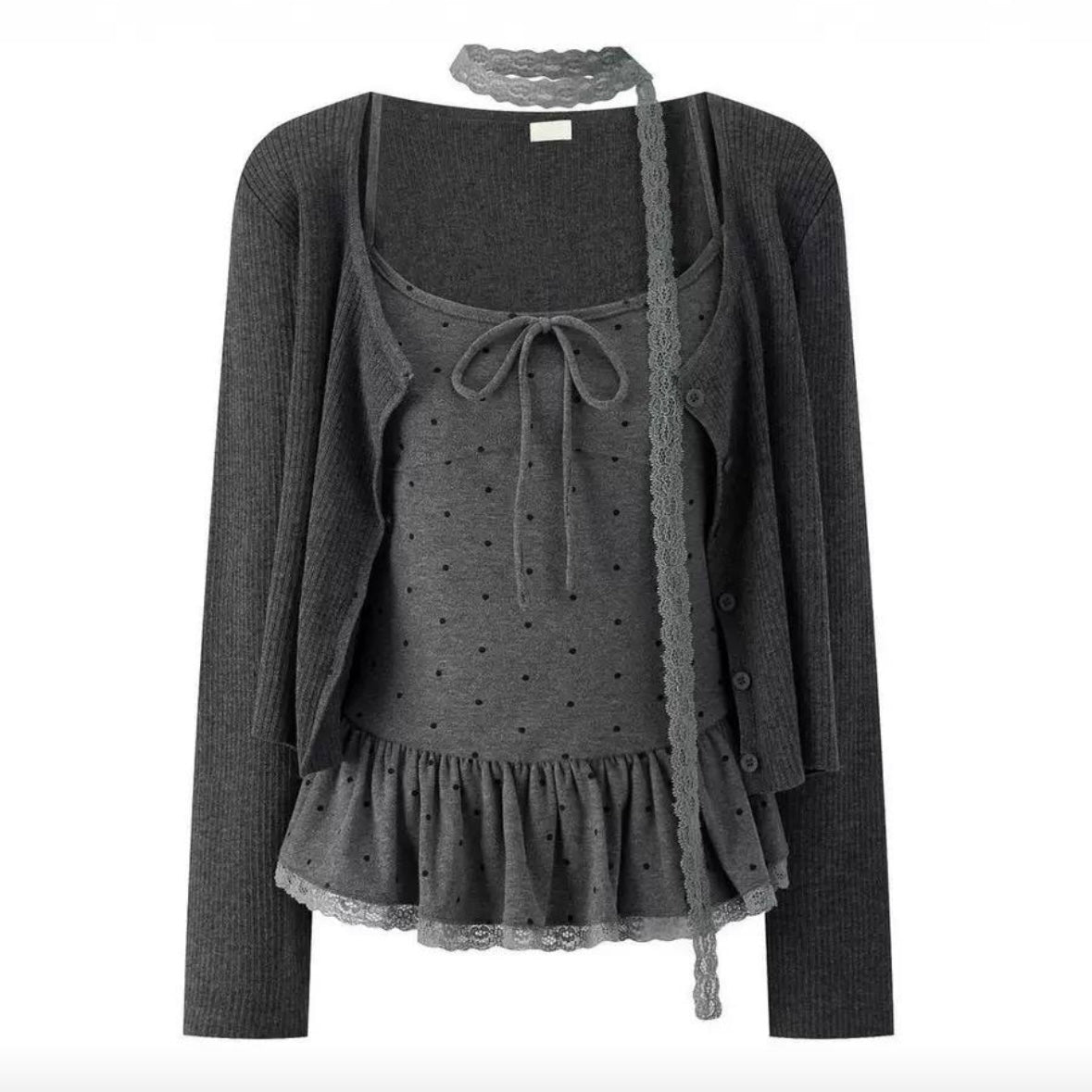 𐙚 Polka Dot Two-Piece Set