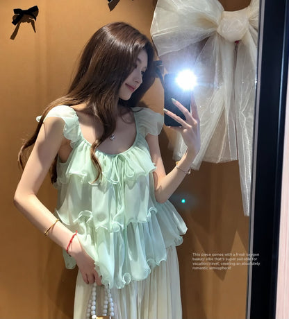 ♡ Sweet Pea Ruffle Top